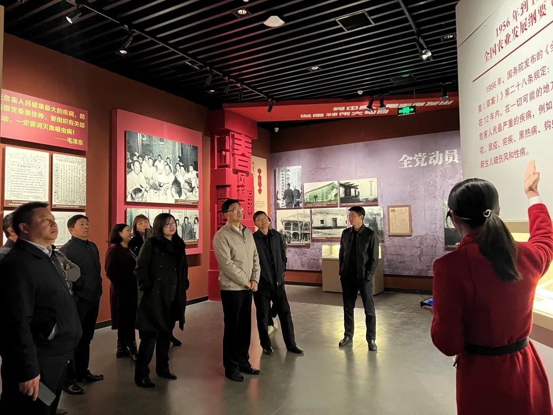 江西省党史学习教育联合调研组一行来我馆调研