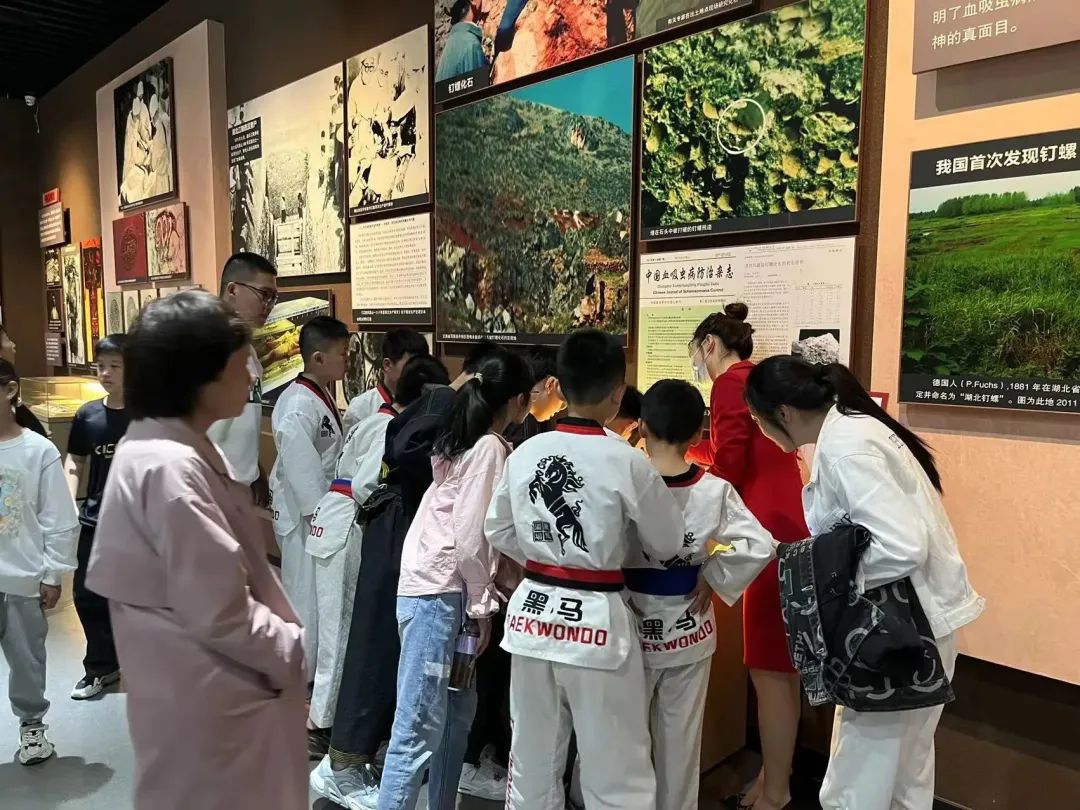 劳动铸就梦想 血防旗帜飞扬